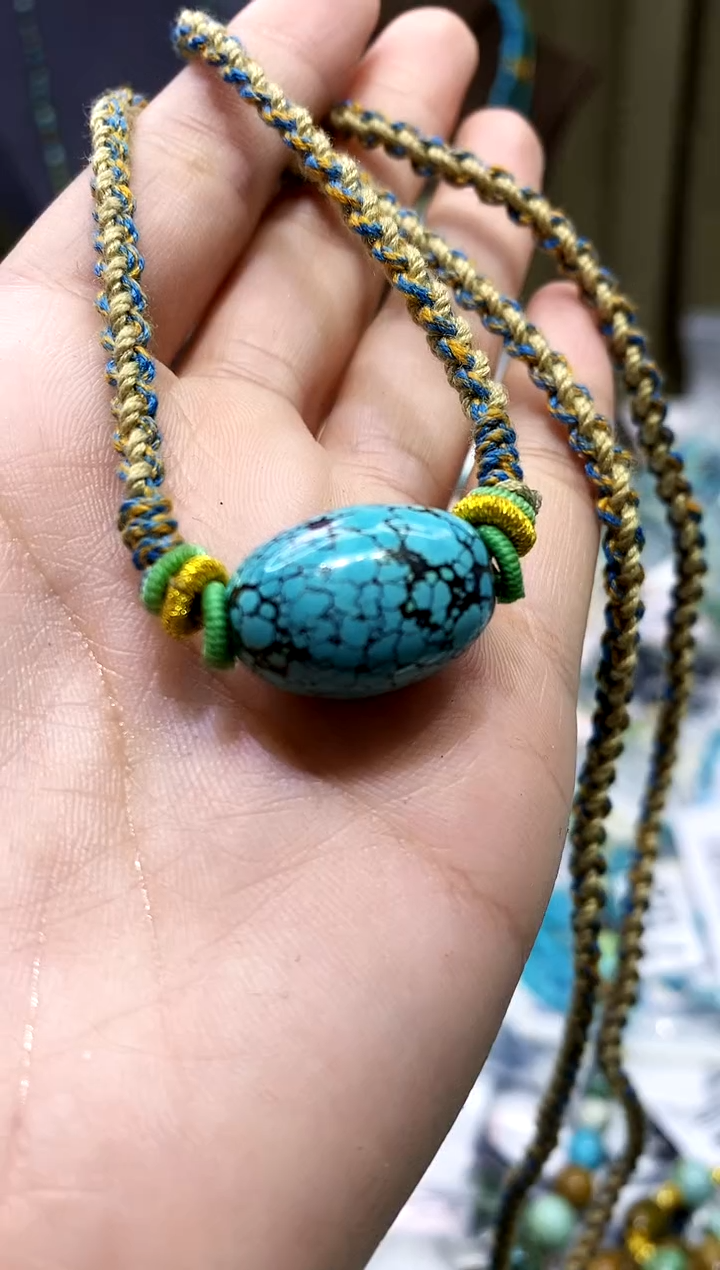 【闪购商品】绿松石未镶嵌吊坠523