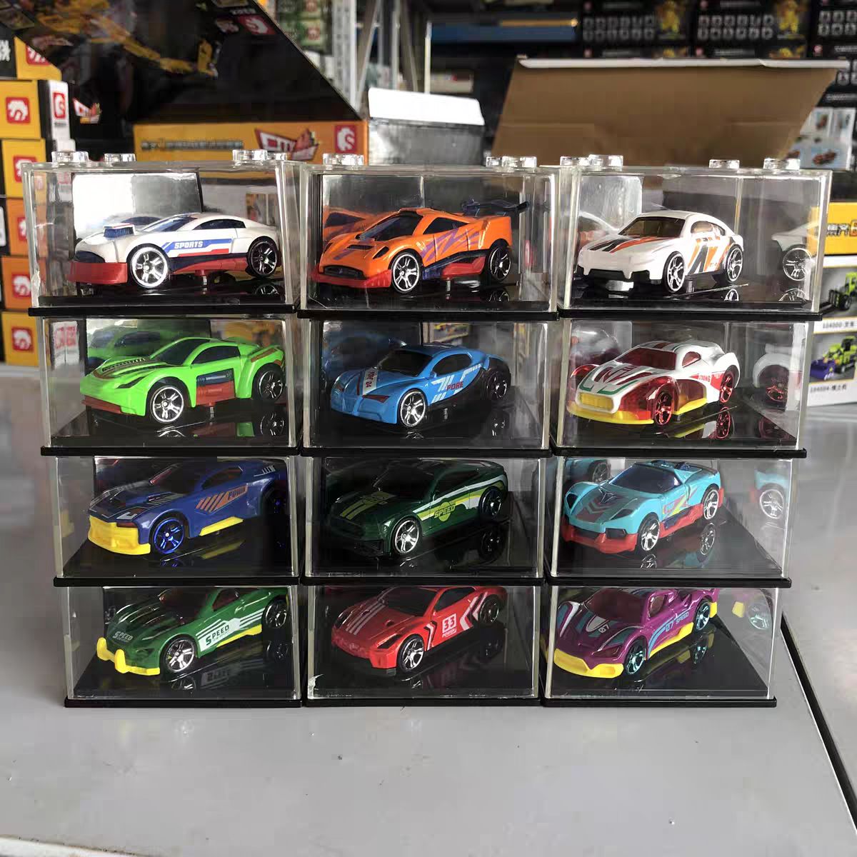 酷炫仿真合金车模金属跑车汽车模型