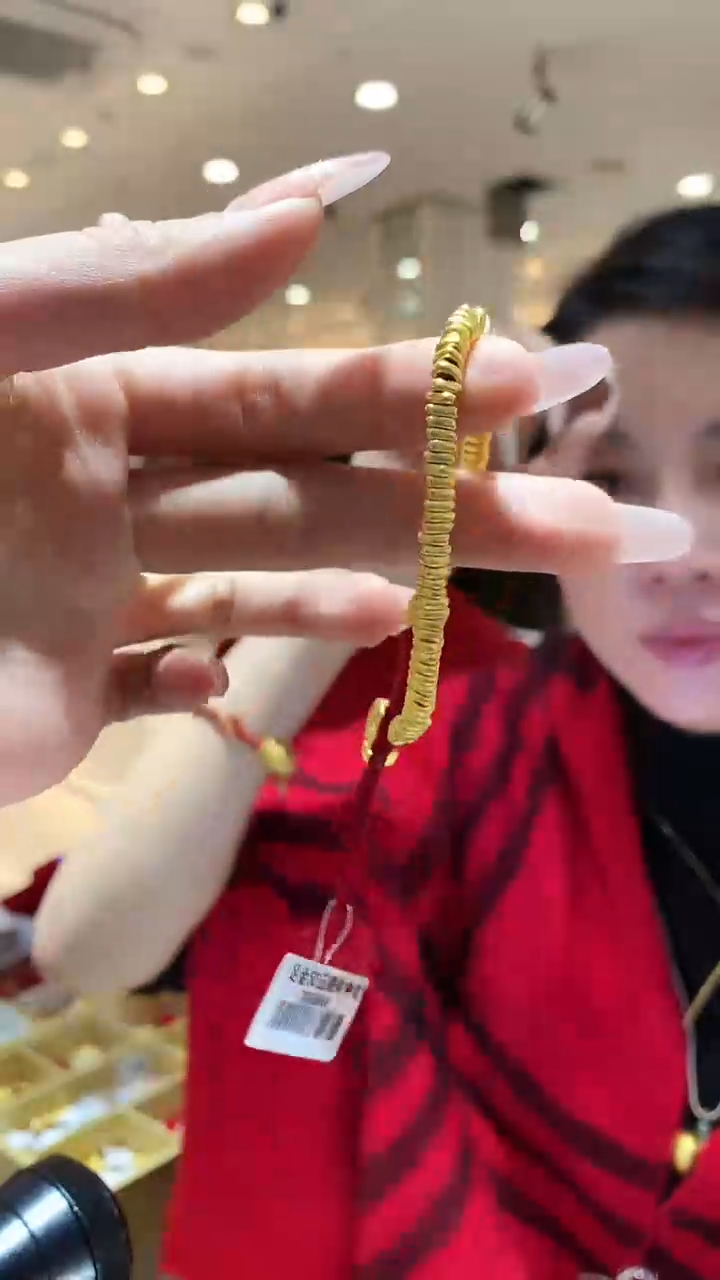 【闪购商品】定制足金手饰手绳          