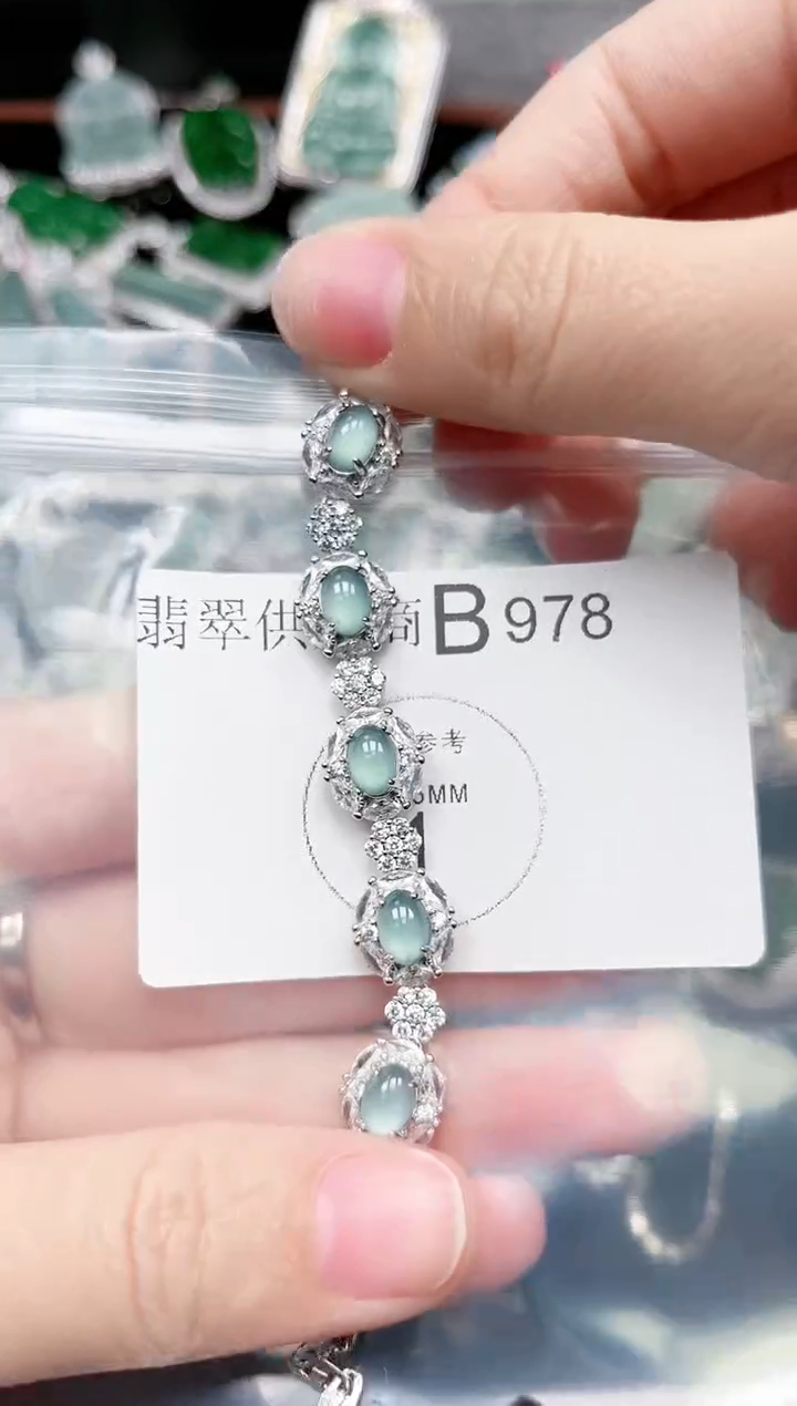 【闪购商品】翡翠颈饰未镶嵌978赠皮绳