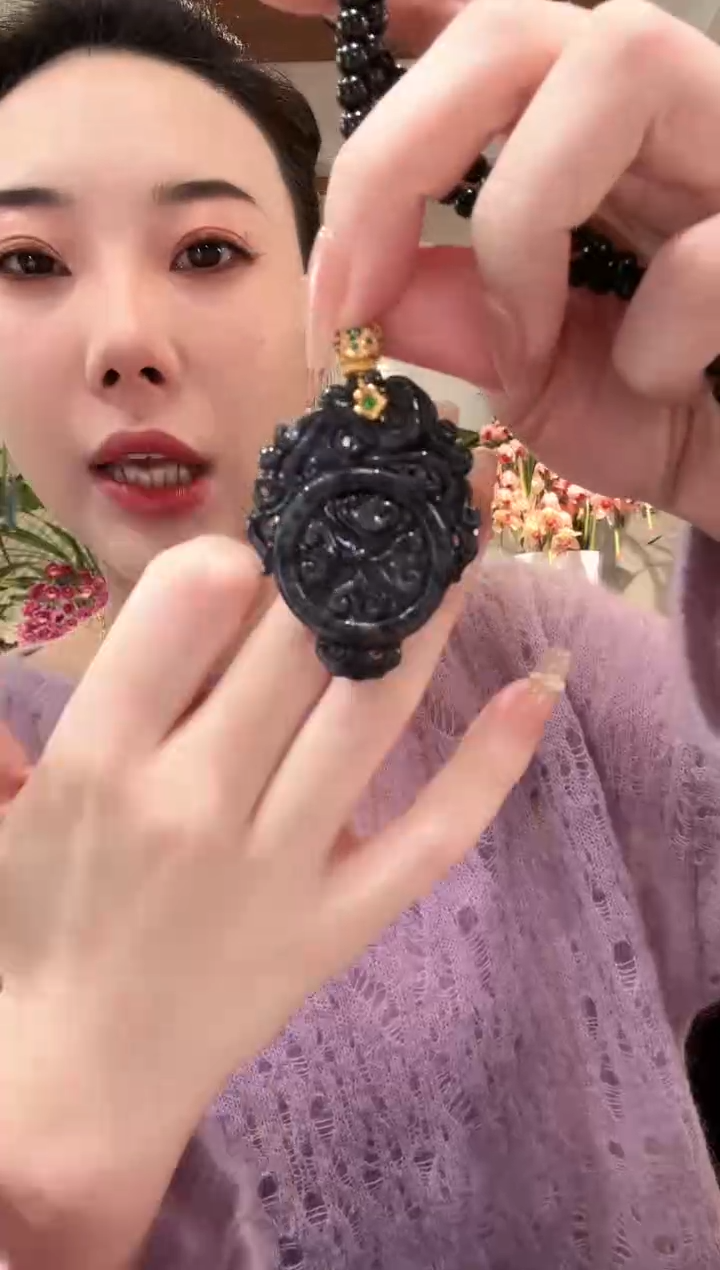 【闪购商品】翡翠颈饰未镶嵌国风