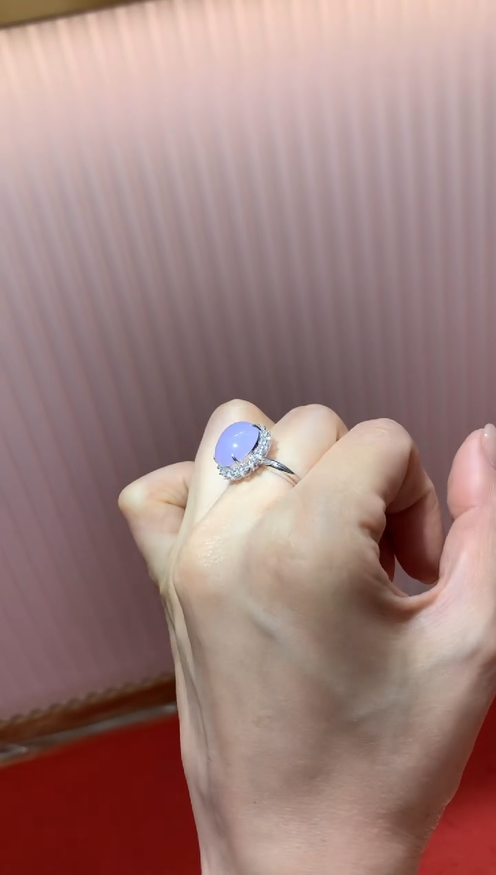 【闪购商品】翡翠戒指18K金镶嵌|不退不换