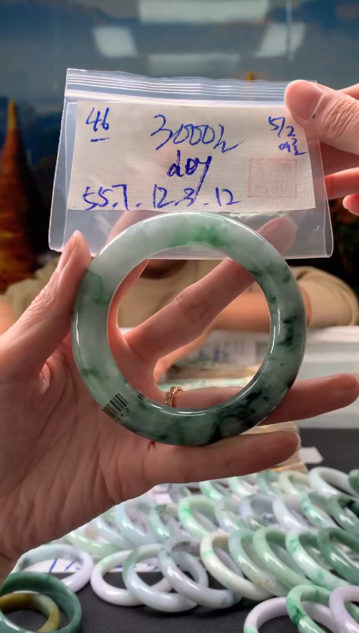 【闪购商品】翡翠手镯未镶嵌翡翠手镯 下单联系小耳机#46
