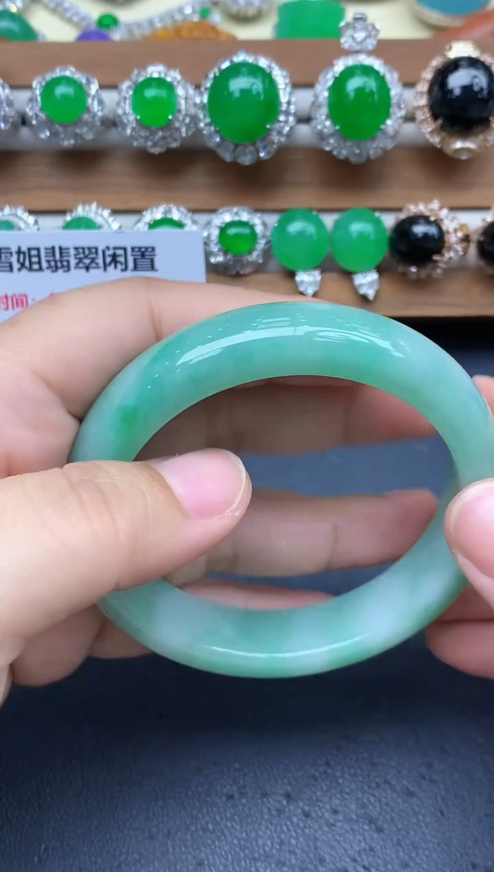 未镶嵌手镯翡翠652-中国好珍宝