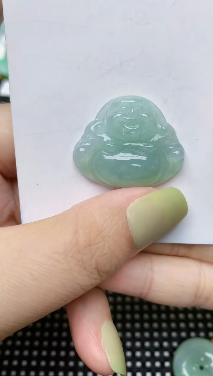 翡翠未镶嵌颈饰天然缅甸A货翡翠