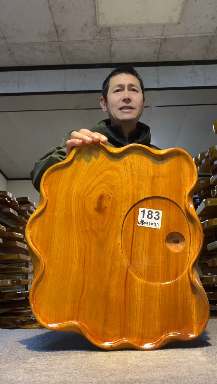 实木茶盘 一物一拍（不含配件）