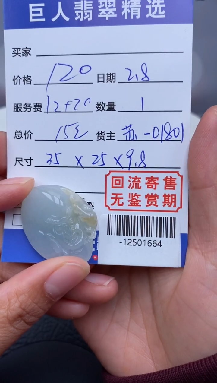 【闪购商品】翡翠颈饰未镶嵌多人-12501664