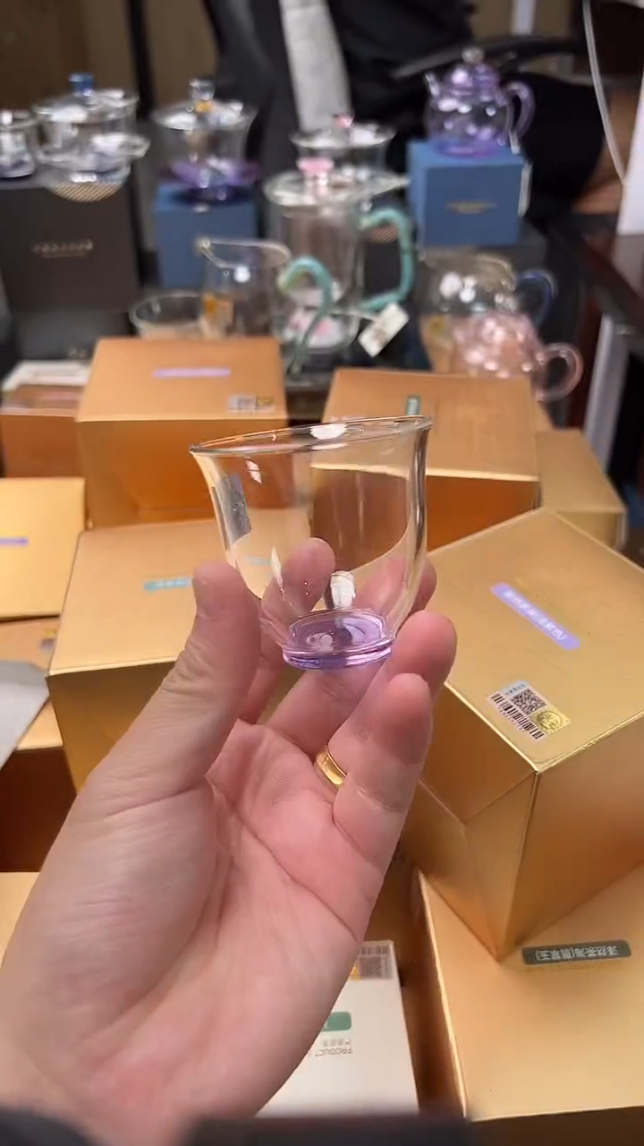 @@禾器晶彩韵杯浅紫色
