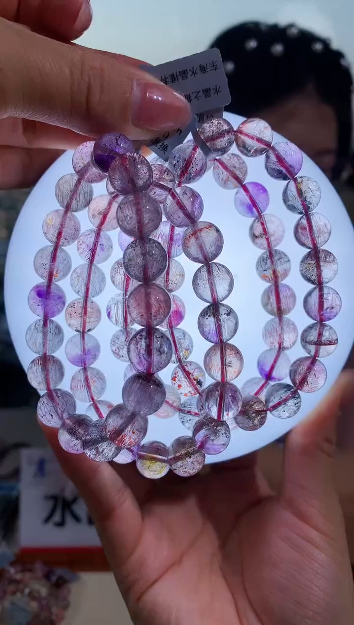 【闪购商品】水晶手链未镶嵌11mm仙女超七手链多样性发其一