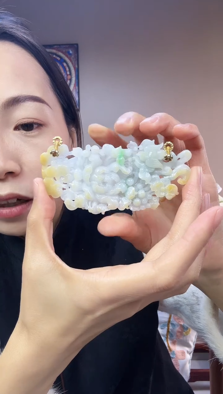 【闪购商品】翡翠颈饰未镶嵌特色原创翡翠颈饰