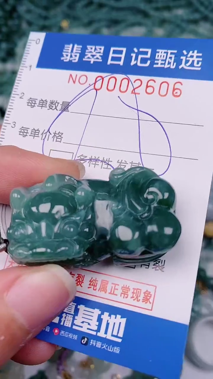 【闪购商品】翡翠颈饰未镶嵌00002606