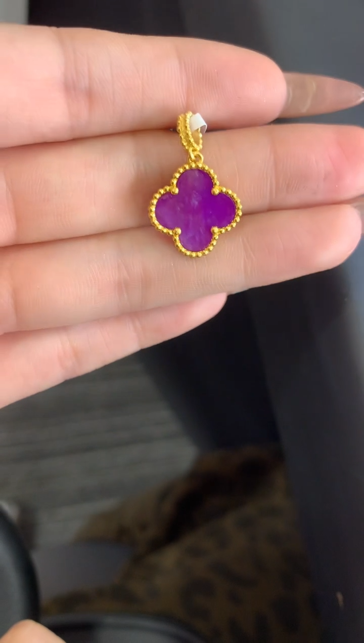 【闪购商品】苏纪石（舒俱来）.足金镶嵌舒俱来吊坠