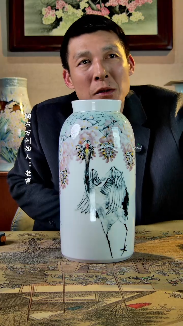 【闪购商品】其他景德镇陶东方陶瓷艺术作品花瓶瓷板画摆件