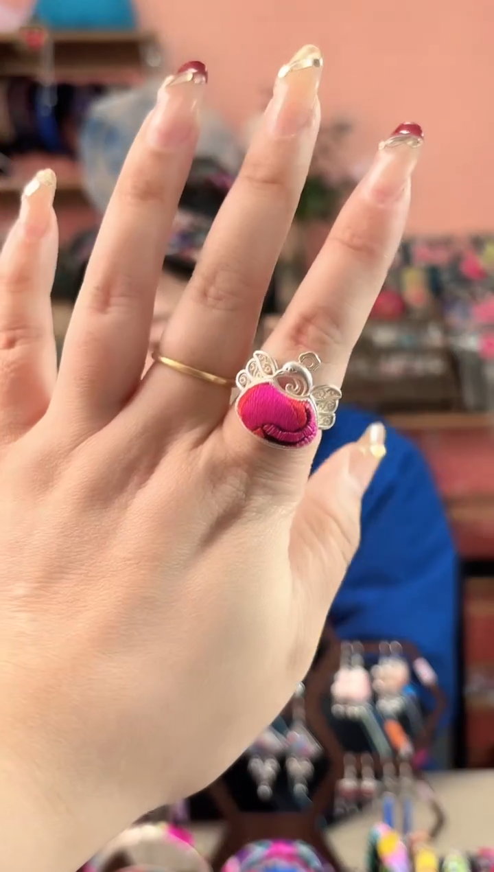 艺枝独绣手工饰品50