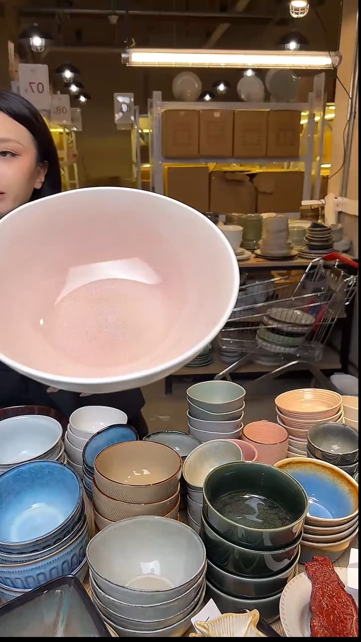 瓷32外贸尾货窑变釉下彩默外微瑕