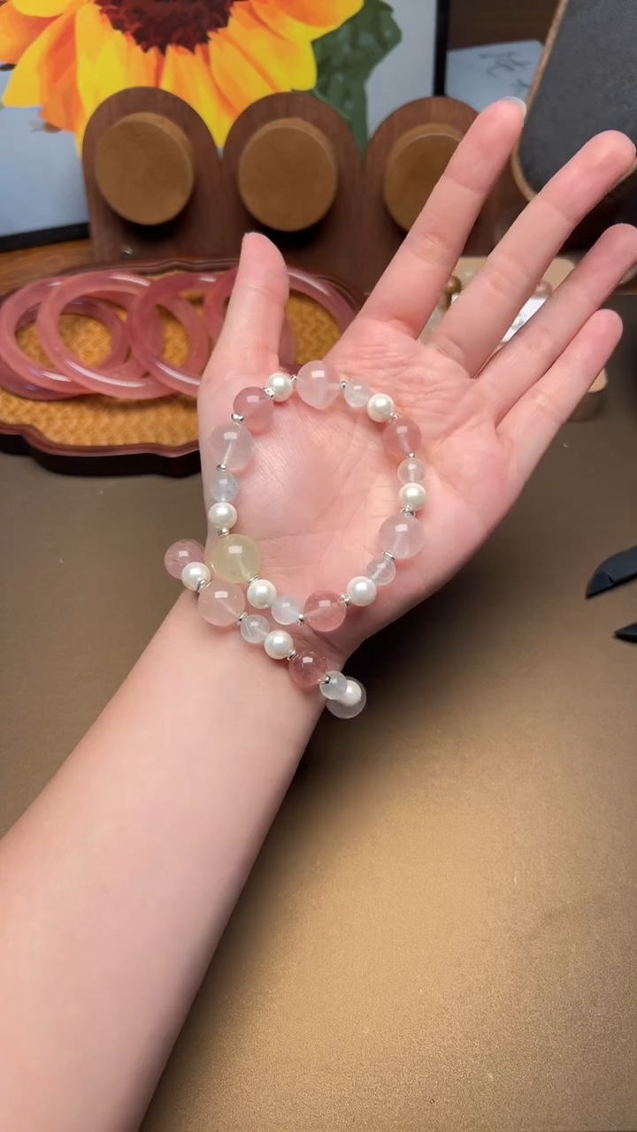 未镶嵌手串水晶1