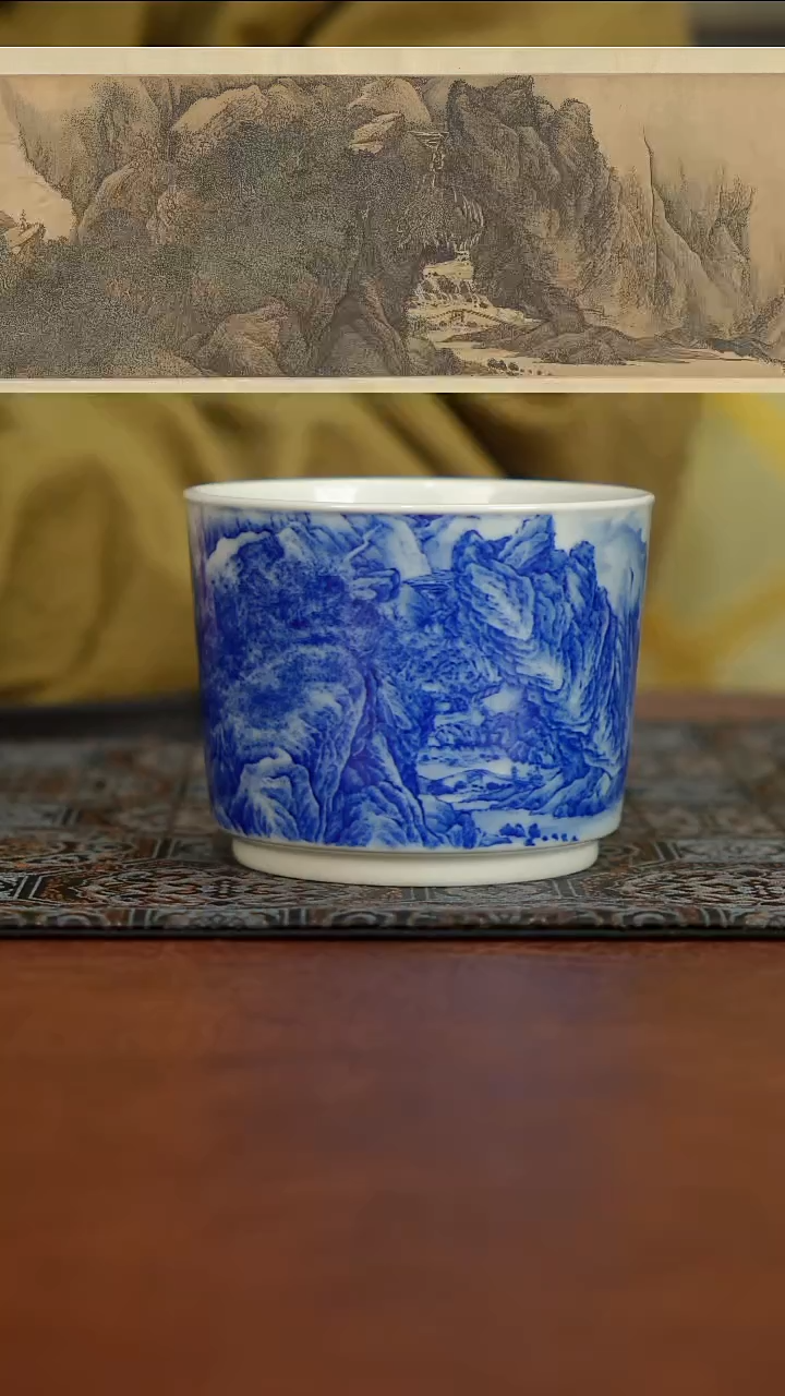 【半山晓野】宋画山水1111太行山
