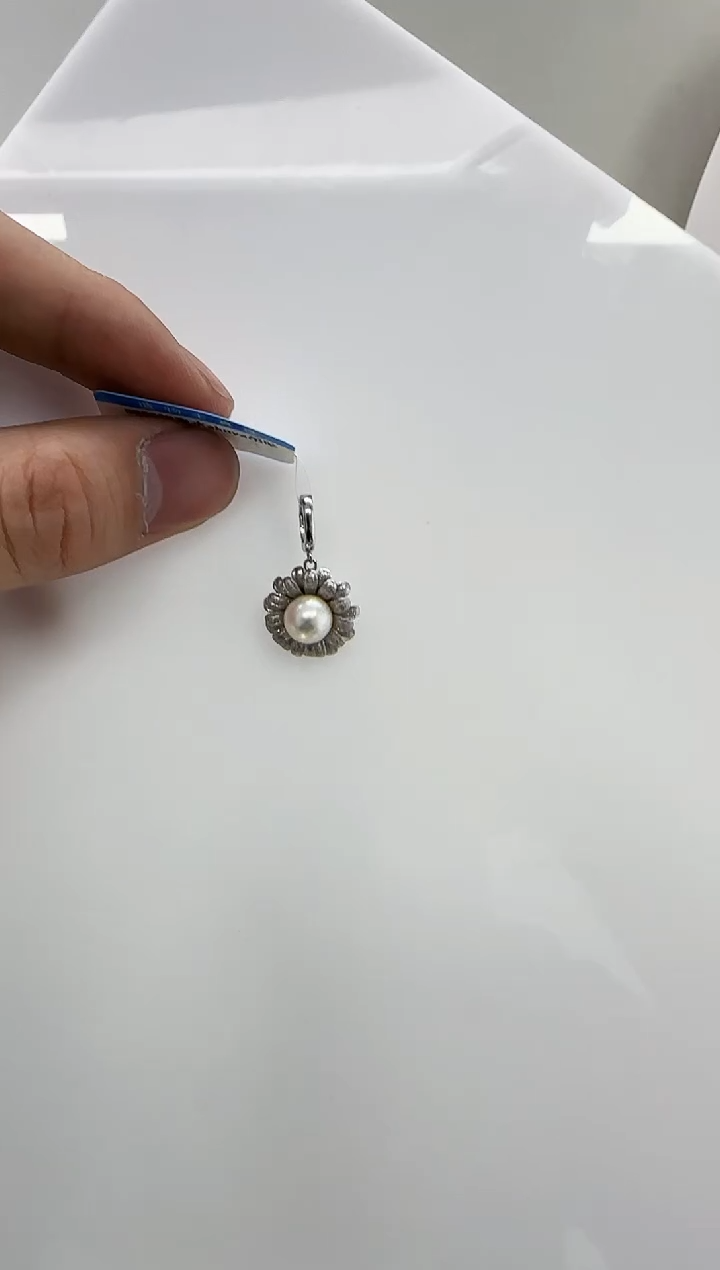 【闪购商品】海水珍珠DA银S925镶嵌c1097 吊坠7