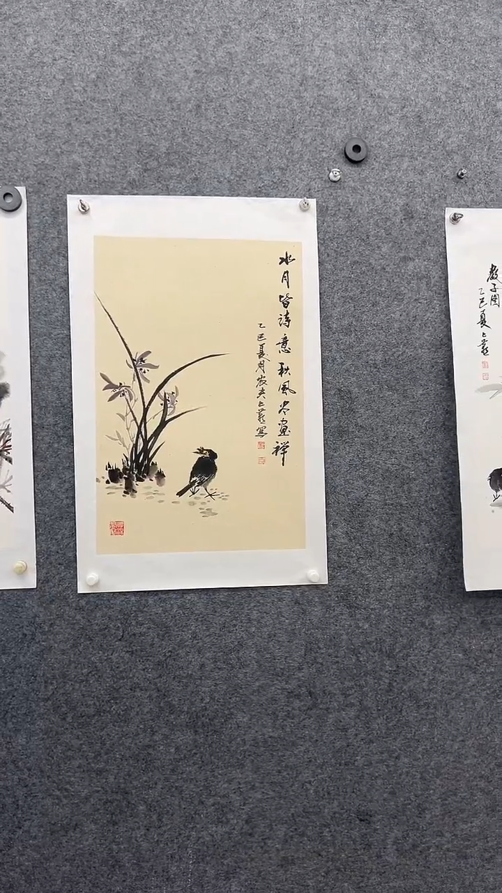 国画国画王生意兰花图