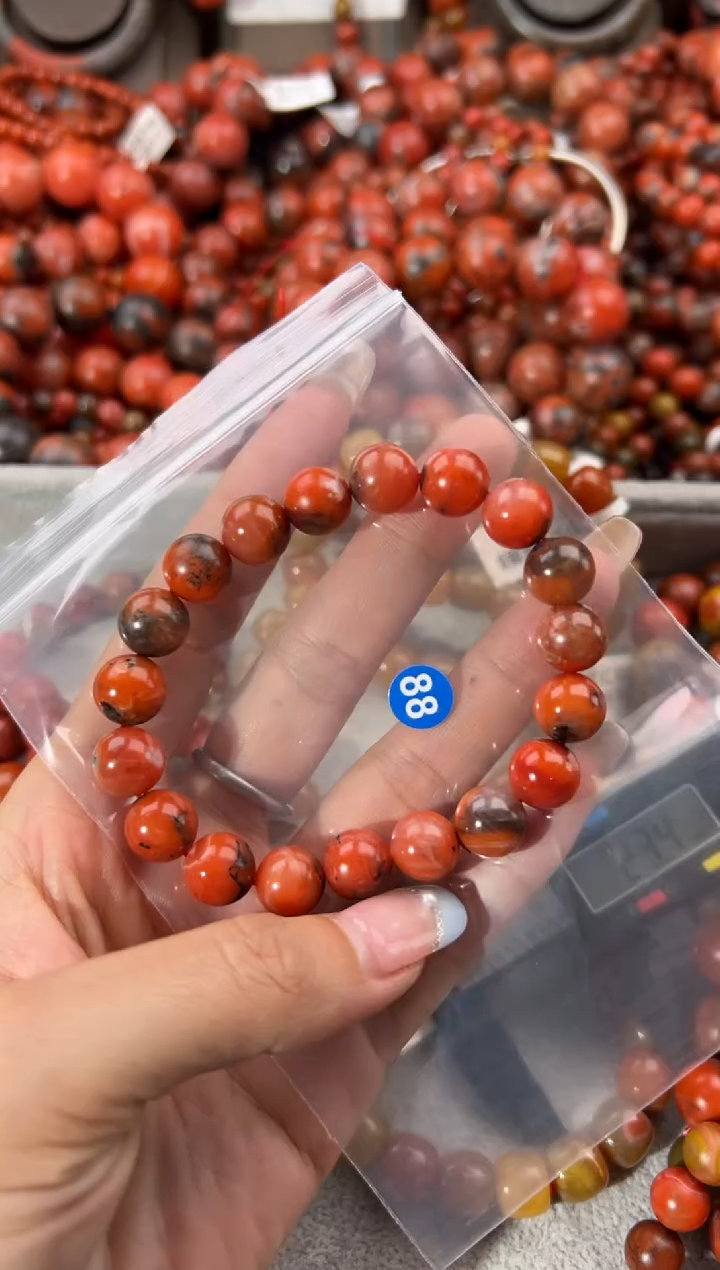 未镶嵌手串南红玛瑙9+