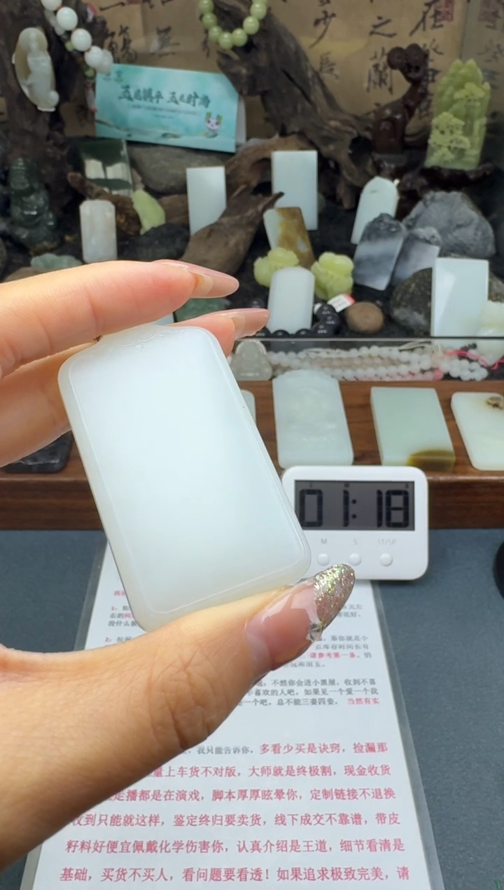 【闪购商品】和田玉颈饰未镶嵌筱筱