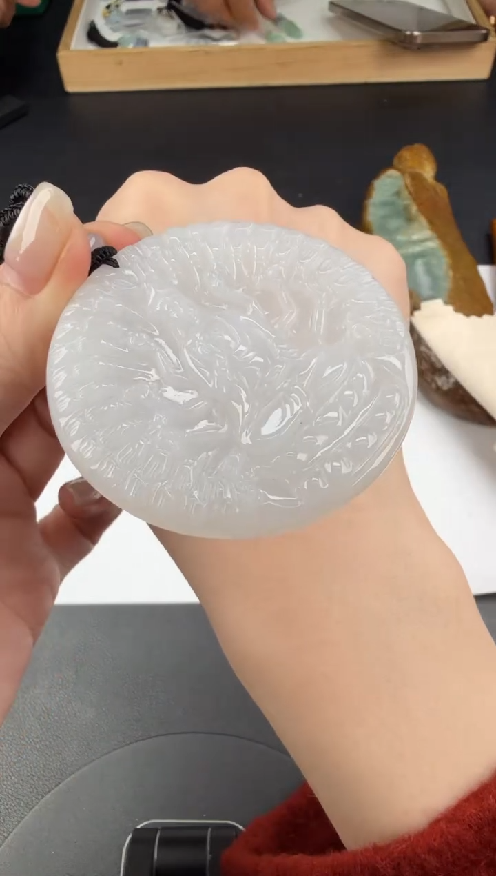 吊坠(不含链)未镶嵌翡翠翡翠饰品-156