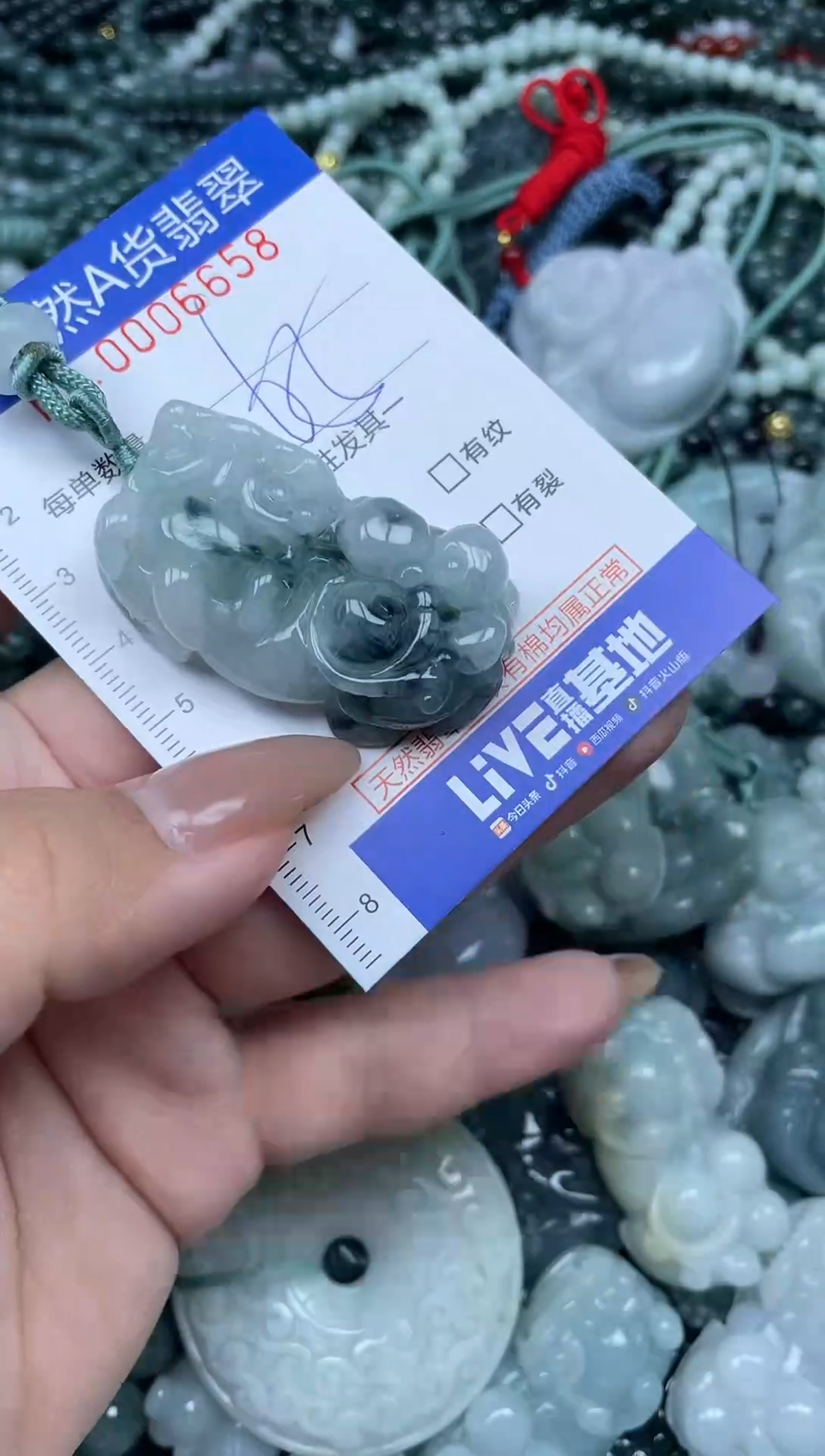 颈饰未镶嵌翡翠天然A货 支持复检