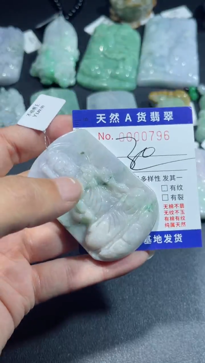 【闪购商品】翡翠颈饰未镶嵌00000796