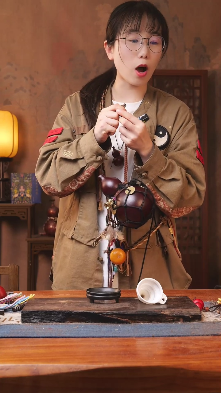 【闪购商品】232号精品大漆葫芦防腐防渗装水茶酒