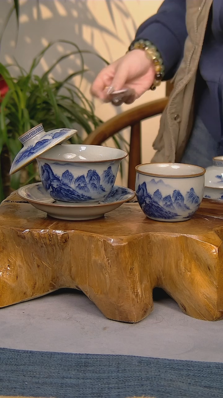 【闪购商品】简装家用款2件套 陶瓷家用茶具系列