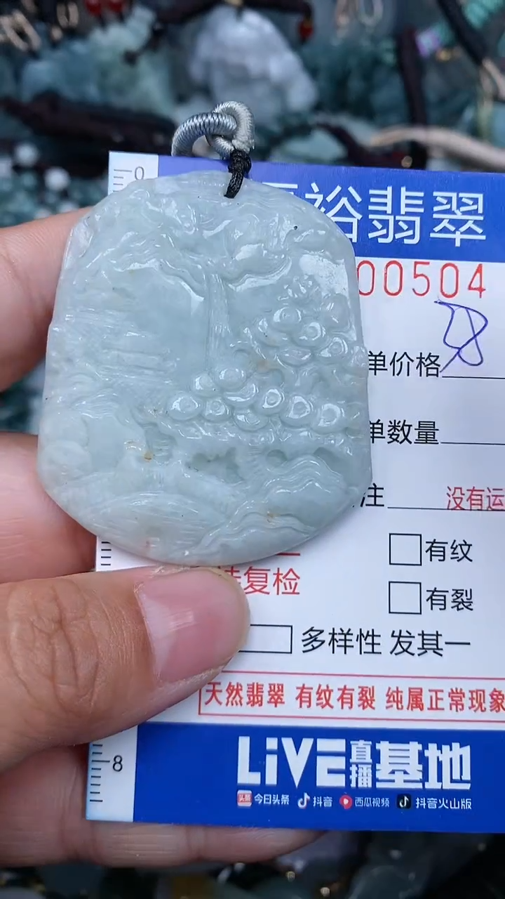 【闪购商品】翡翠颈饰未镶嵌...0000504