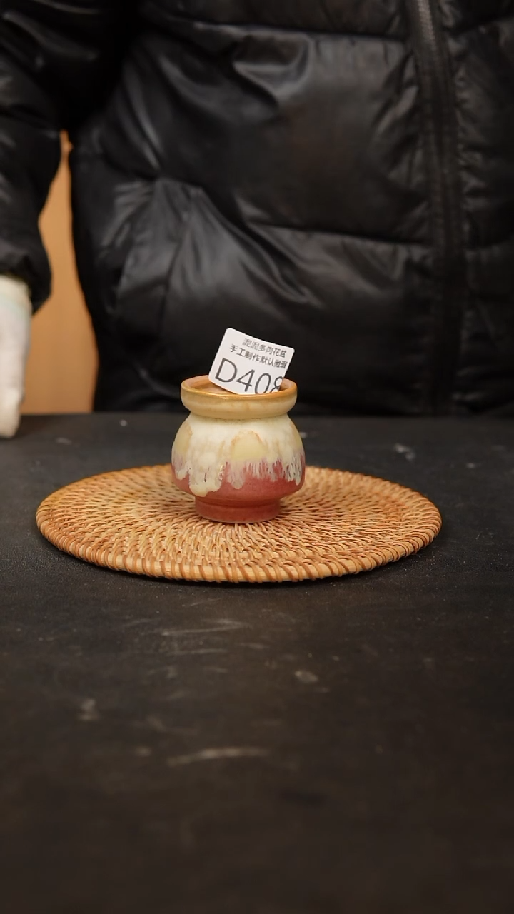 【闪购商品】瓷片景德镇泥泥陶瓷多肉花盆