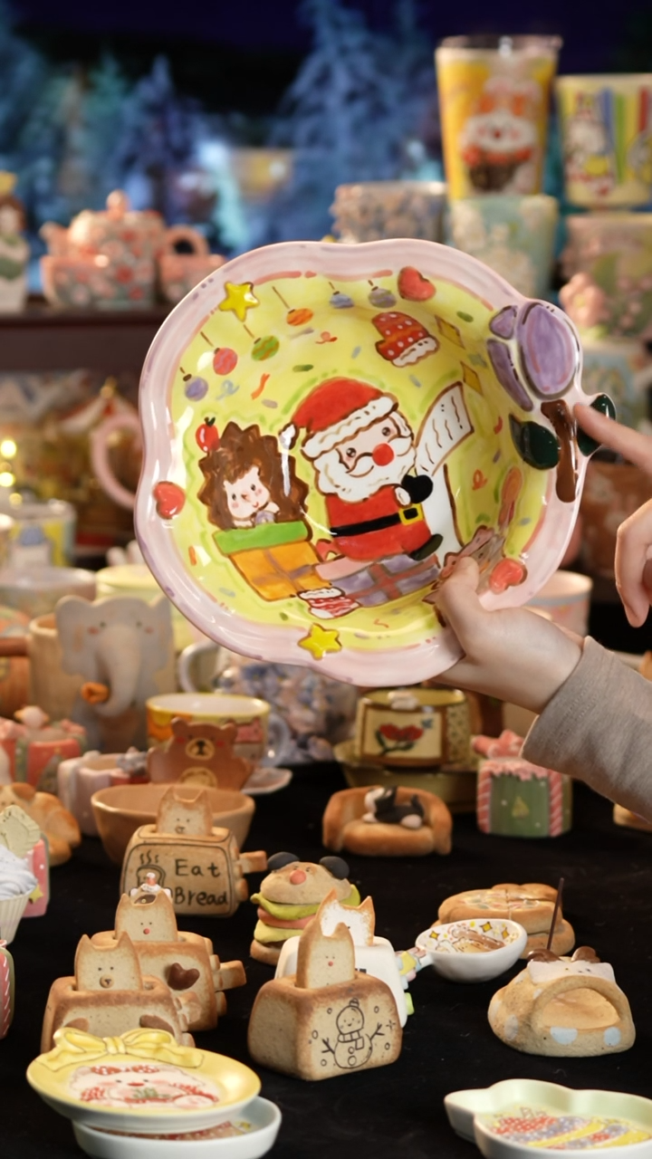 其他陶景德镇釉下彩手绘设计师款陶瓷