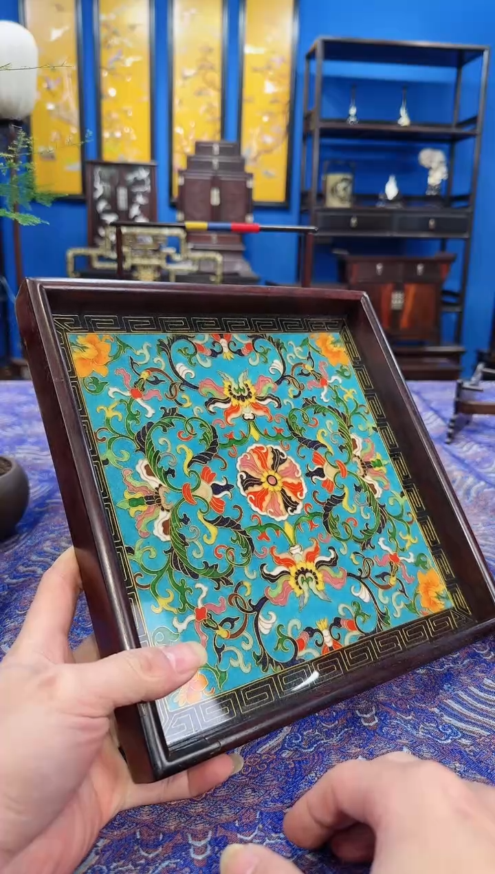 【闪购商品】紫檀木类成套家具开口茶盘