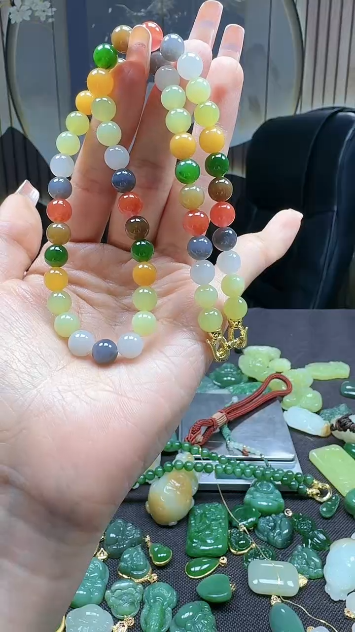 和田玉未镶嵌挂件8