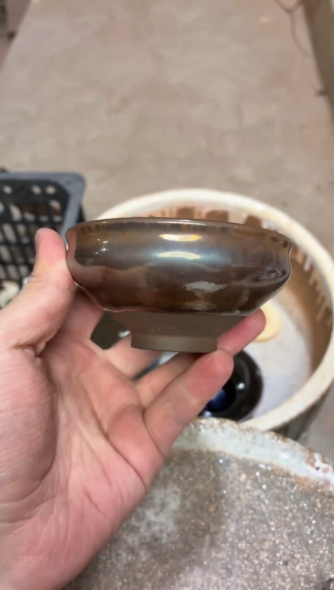 茶盏真柴烧建盏换点柴火