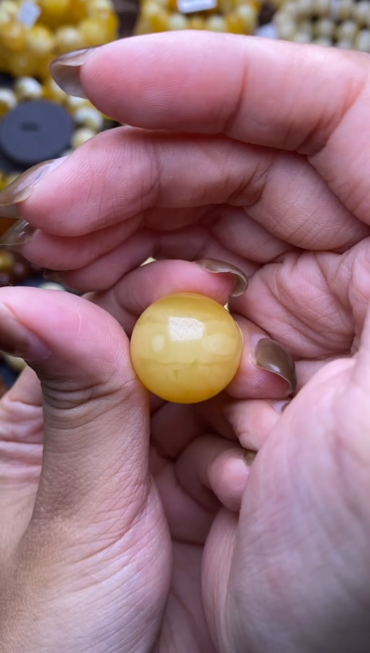 【闪购商品】琥珀裸石未镶嵌大小姐珠宝严选51