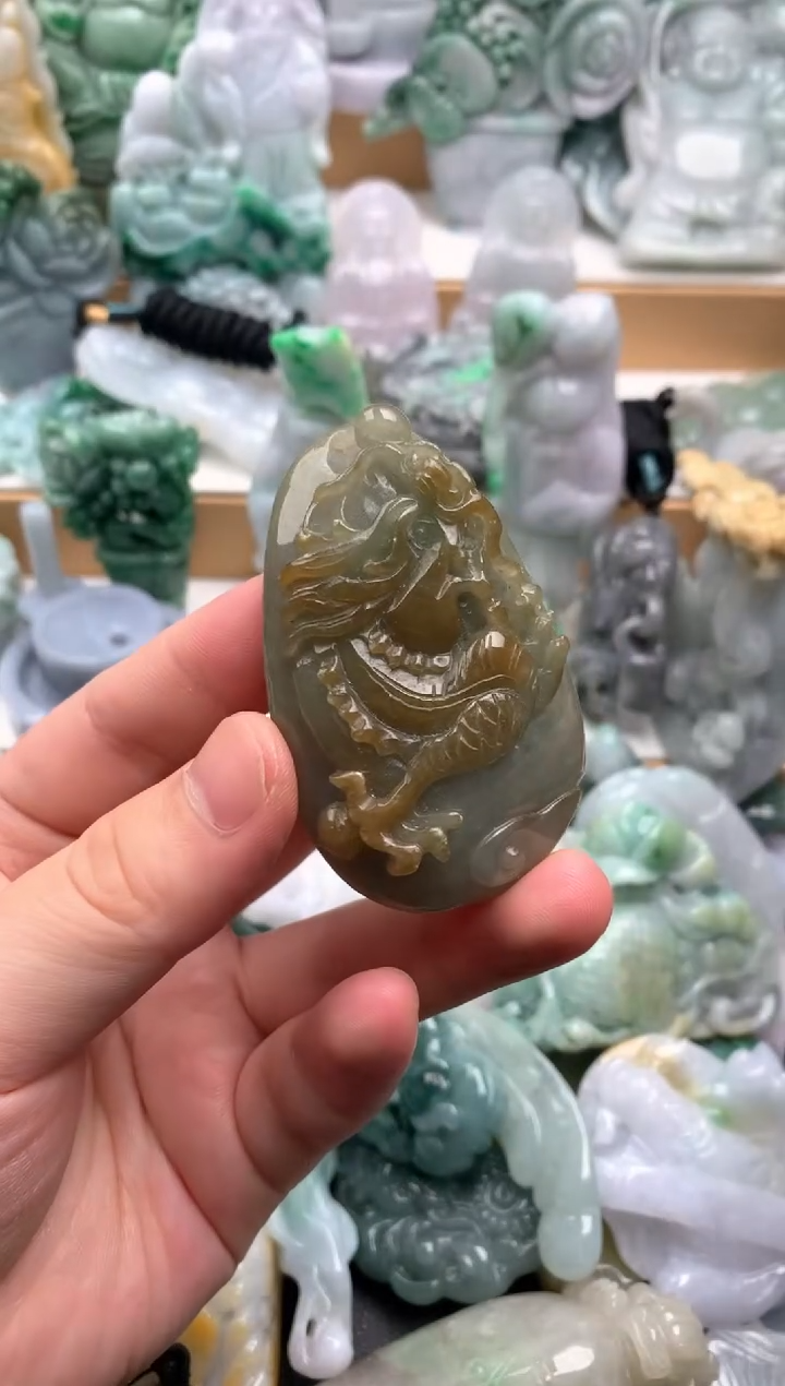 吊坠(不含链)未镶嵌翡翠1