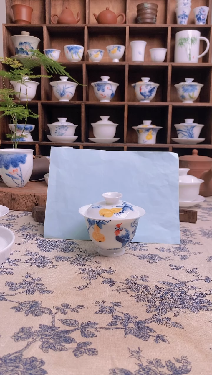 【闪购商品】盖碗/杯群芳斋闪购链接（以闪拍图片为准）