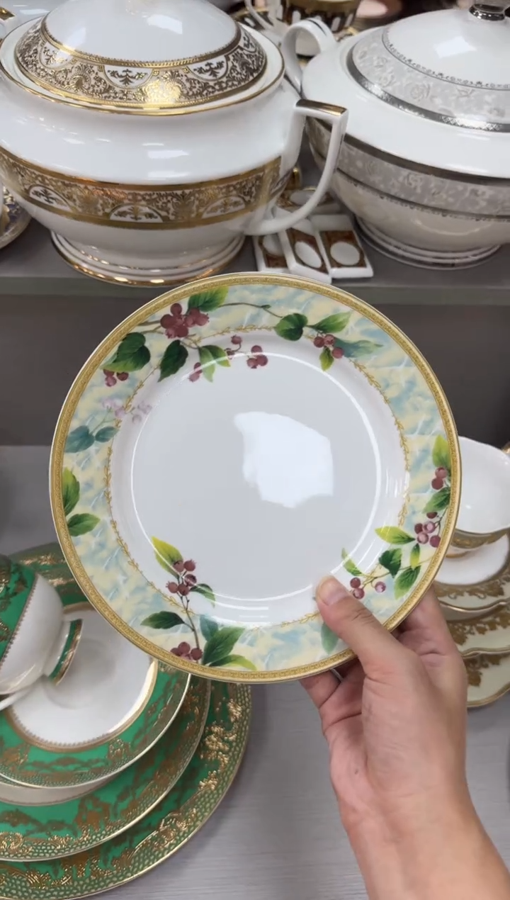 【闪购商品】瓷片7.5英寸平盘6个   福利  瑕