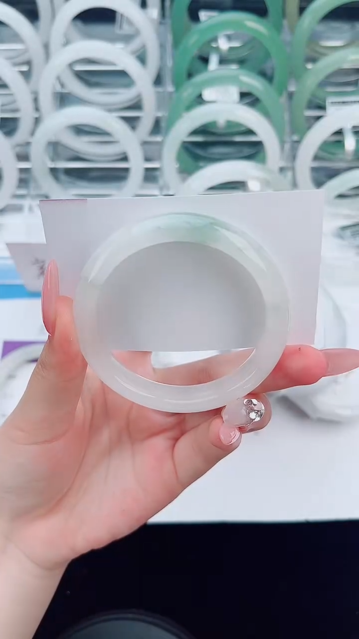 未镶嵌手镯石英质玉52-55/56