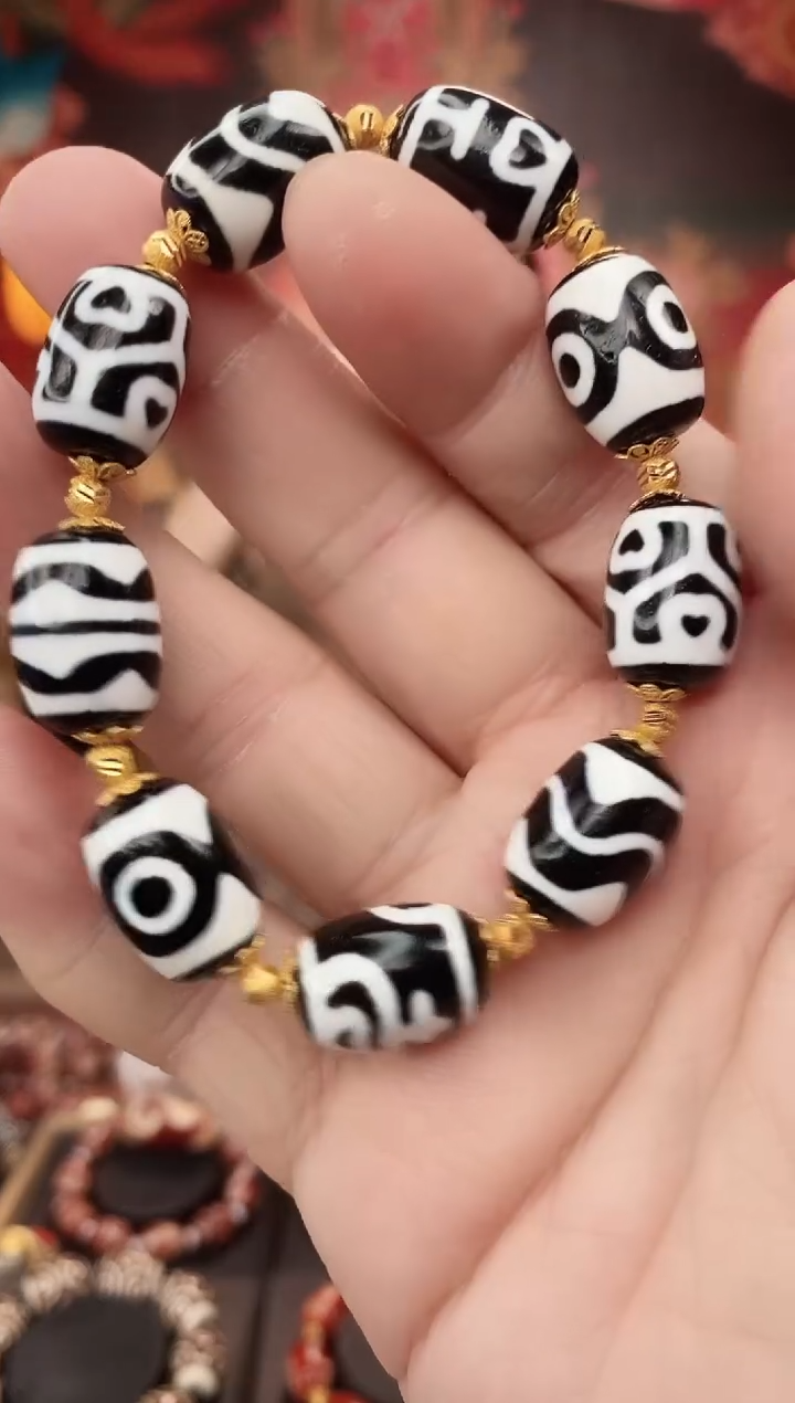 【闪购商品】玛瑙/玉髓手串未镶嵌玛瑙多宝手串