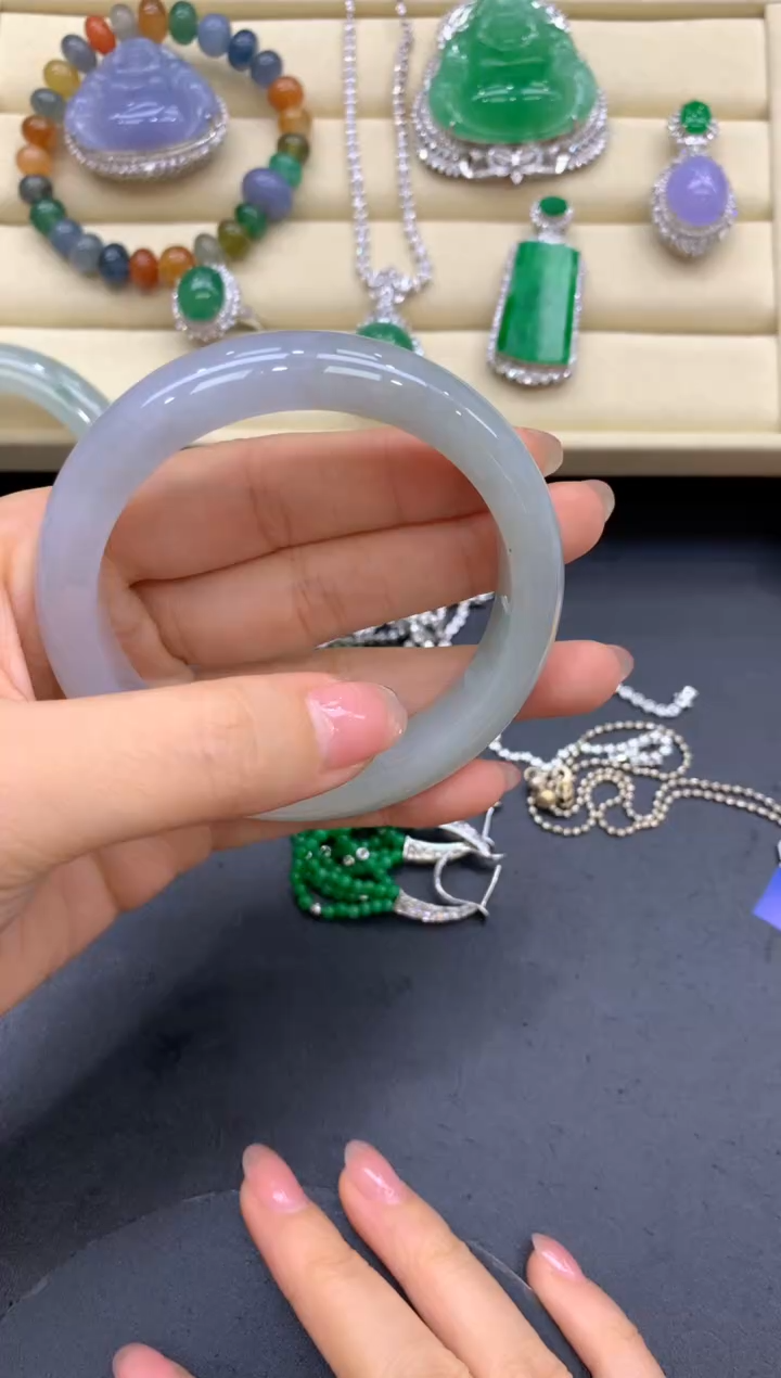 【闪购商品】翡翠手镯未镶嵌242-中国好珍宝