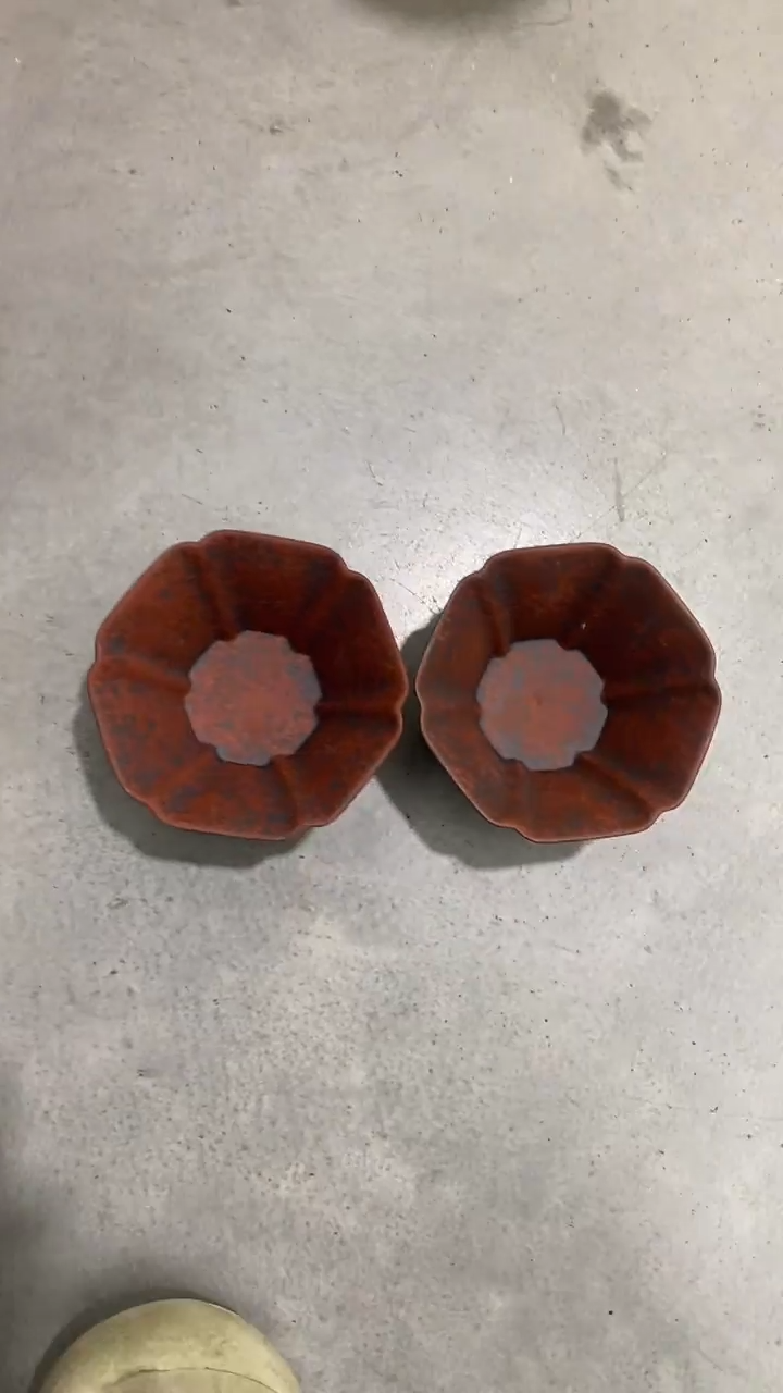 瓷片一对陶瓷茶具茶器