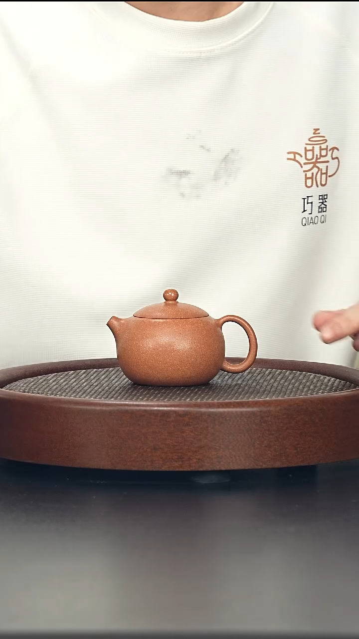 茶壶紫砂小西施-黄降破-全手工无添加-150cc（完美品）