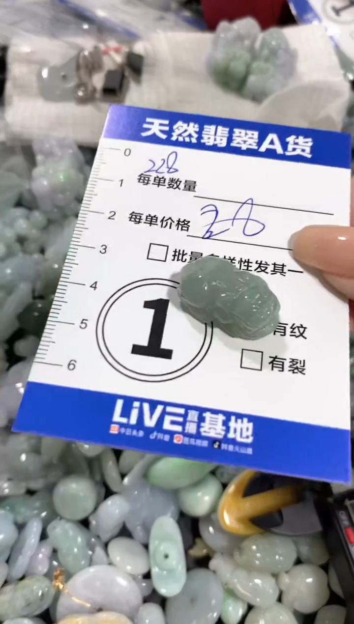 颈饰未镶嵌翡翠天然翡翠A货批量多样性发一件