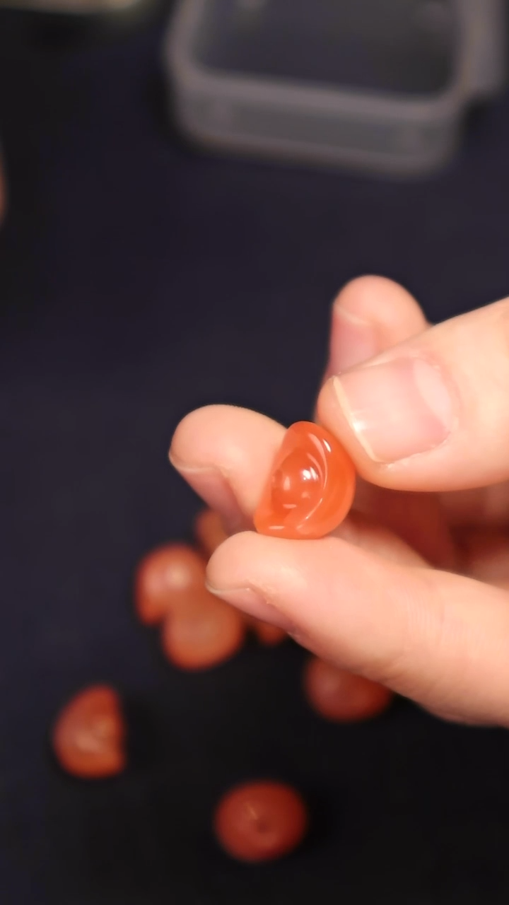 未镶嵌配饰南红玛瑙南红元宝配饰(多样性发其一）