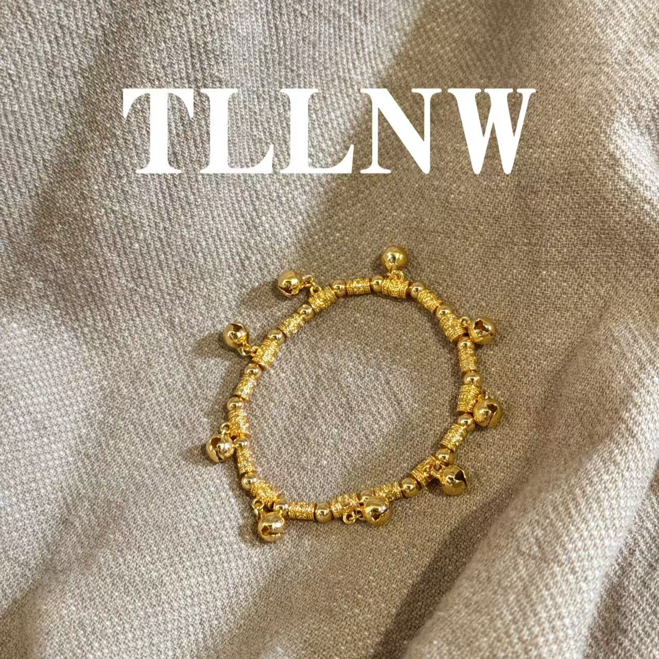 合金手链 古法九铃手链