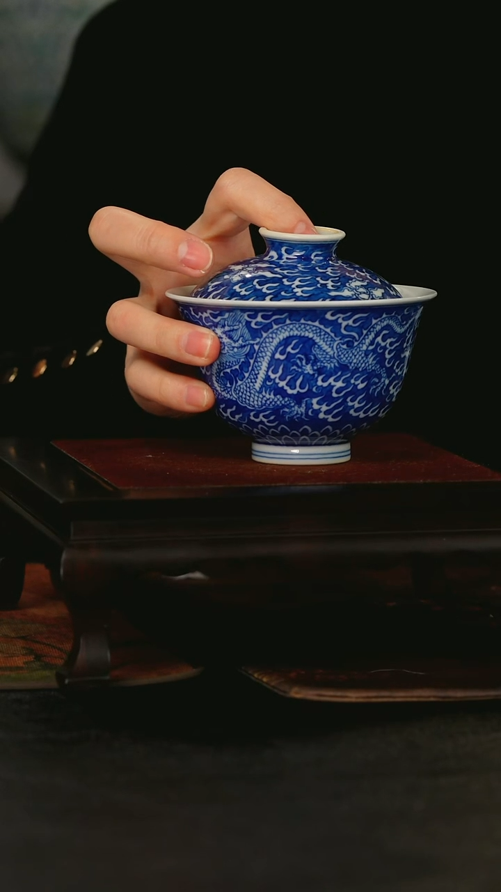 【闪购商品】栗子严选景德镇茶器@@涂杏花