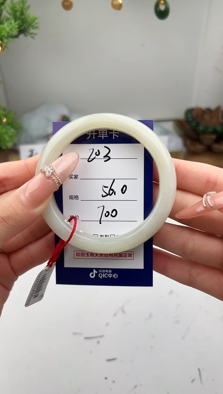 未镶嵌手镯和田玉微色差Z03